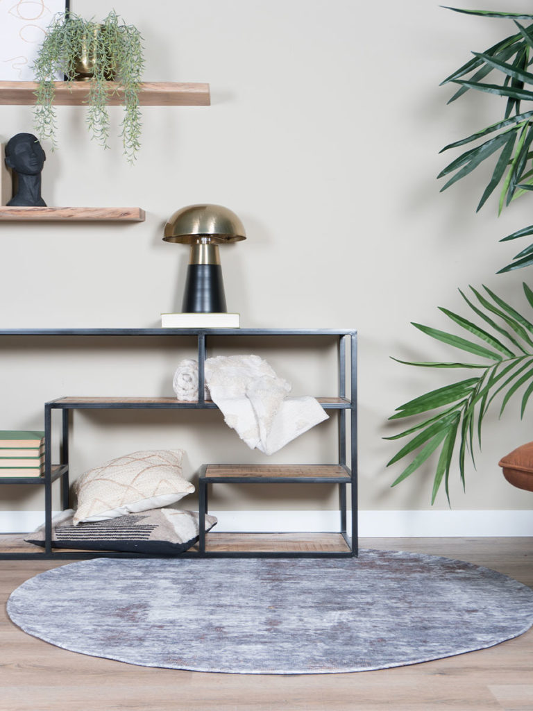 Vloerkleed Yara Gold ø200 cm - Afbeelding 2