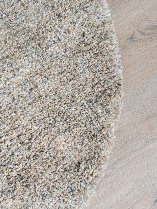 Vloerkleed Zumba Beige Rond ø160 cm - Afbeelding 3