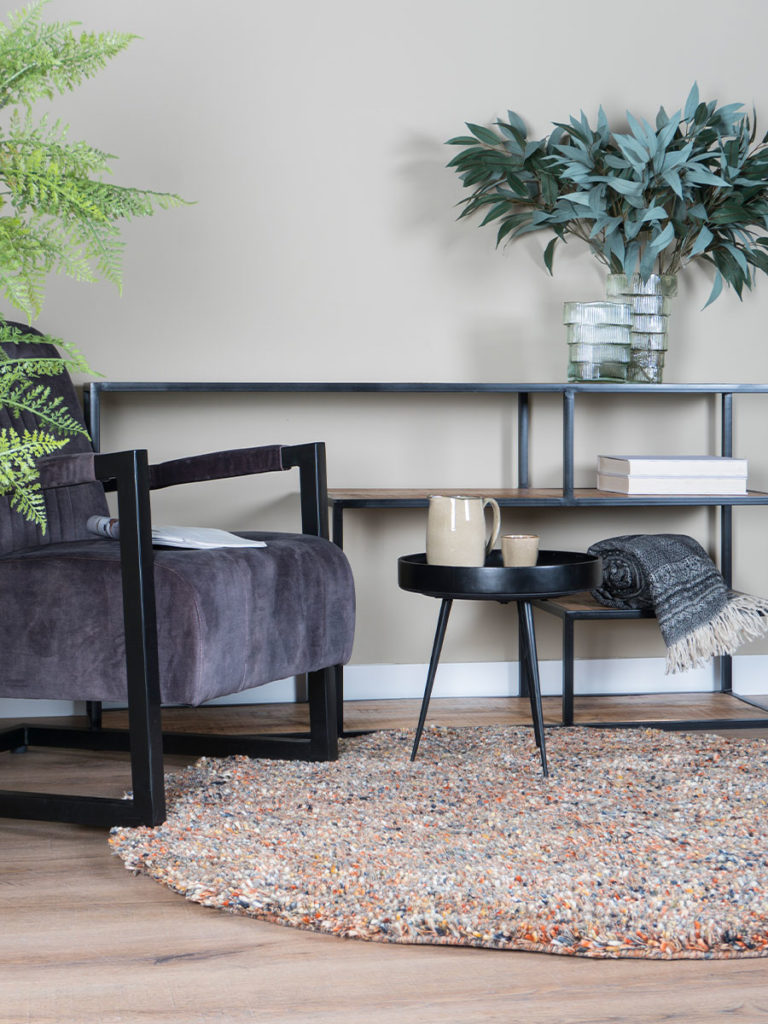 Vloerkleed Zumba Multicolor 501 Rond ø160 cm - Afbeelding 2