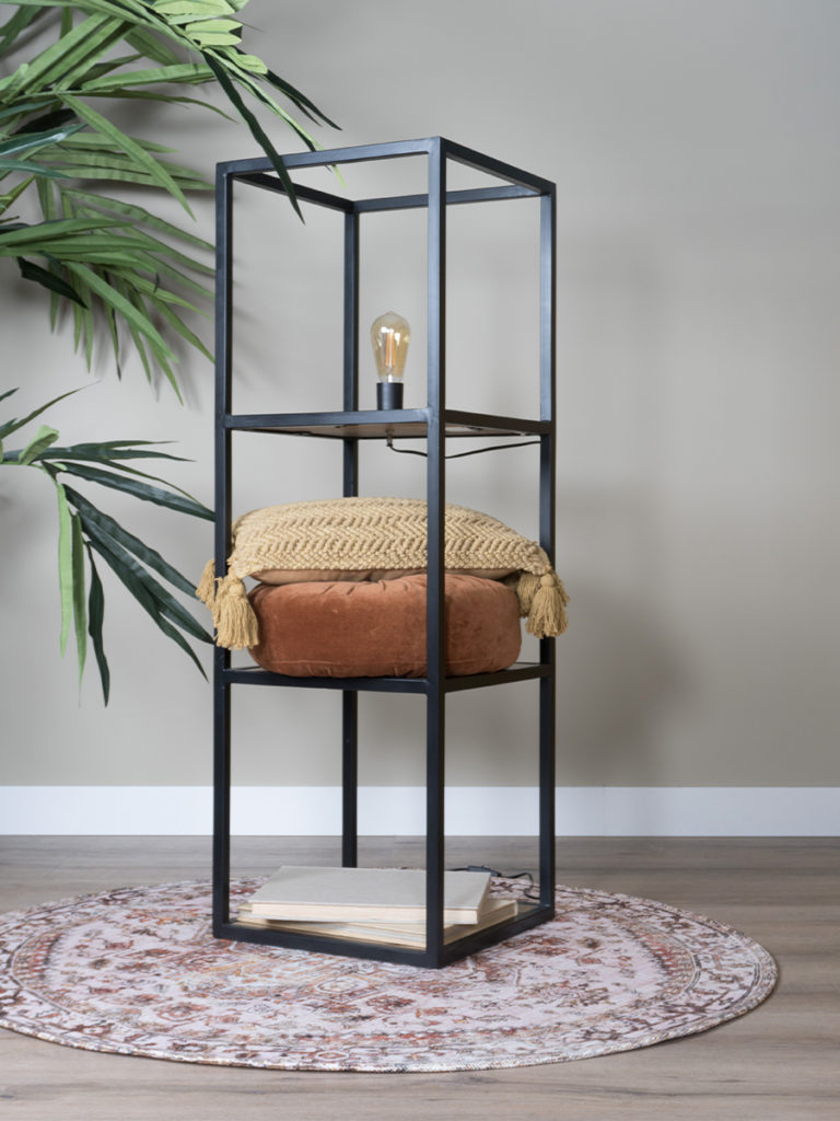 Vloerkleed Nora Bruin Rond ø120 cm - Afbeelding 3