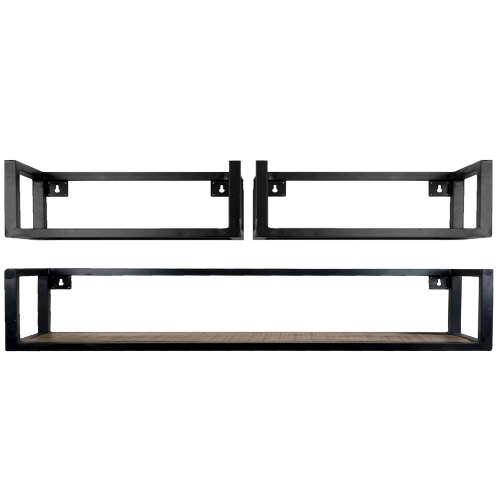 Wandplank Vintage - Set van 3 Groot