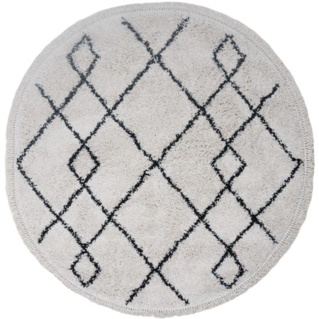 Vloerkleed Medina Cream Rond ø160 cm