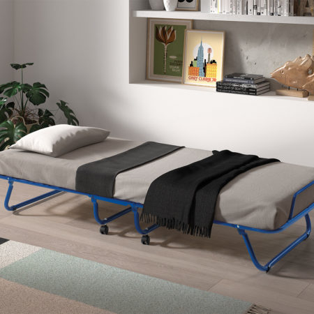 Opvouwbaar bed 'Safari' 80x190 cm metaal (1c)