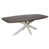 Eettafel Madison Walnoot | 200 cm | Deens Ovaal | Poot Zand - Afbeelding 2