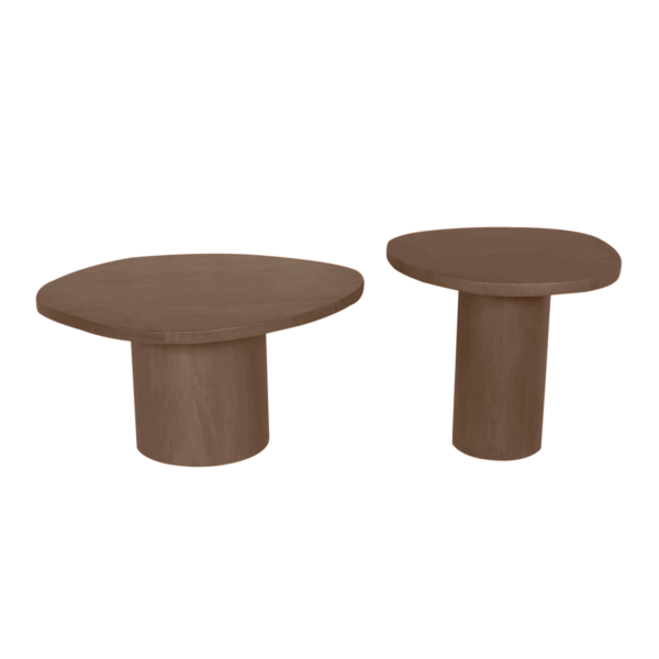 Salontafel Mirre Set| Walnoot - Afbeelding 2