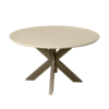 Eettafel Madison Sand | 130 cm - Afbeelding 2