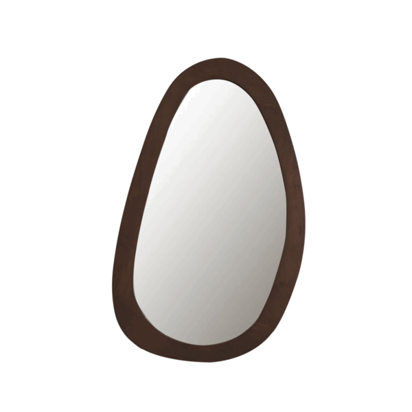 Spiegel Lou | 70 cm | Walnoot - Afbeelding 2
