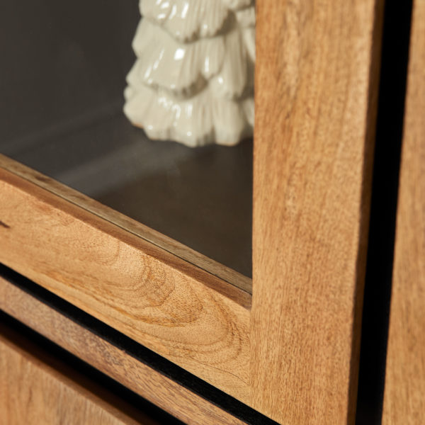 Vitrinekast RichWood | 100 cm - Afbeelding 2