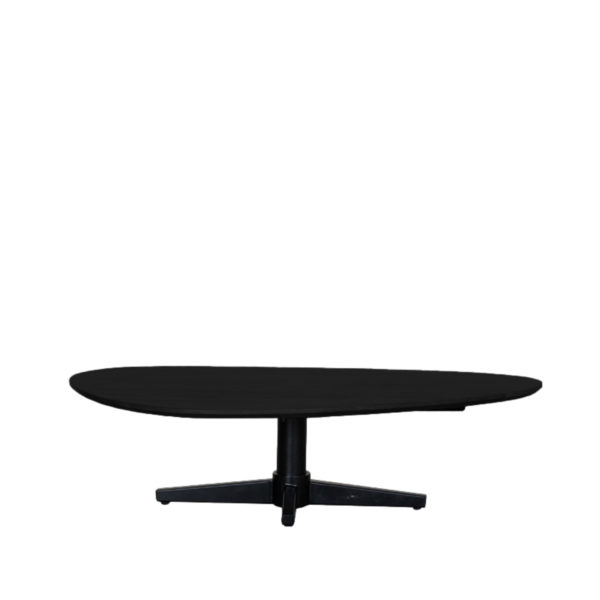 LABEL51 Salontafel Rosie - Zwart - Mangohout - 140 cm - Afbeelding 2