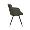 LABEL51 Eetkamerstoel Dinner - Hunter - Breathe - Black Frame - Afbeelding 5