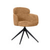 LABEL51 Eetkamerstoel Dinner - Hunter - Breathe - Black Frame - Afbeelding 4