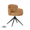LABEL51 Eetkamerstoel Dinner - Hunter - Breathe - Black Frame - Afbeelding 2