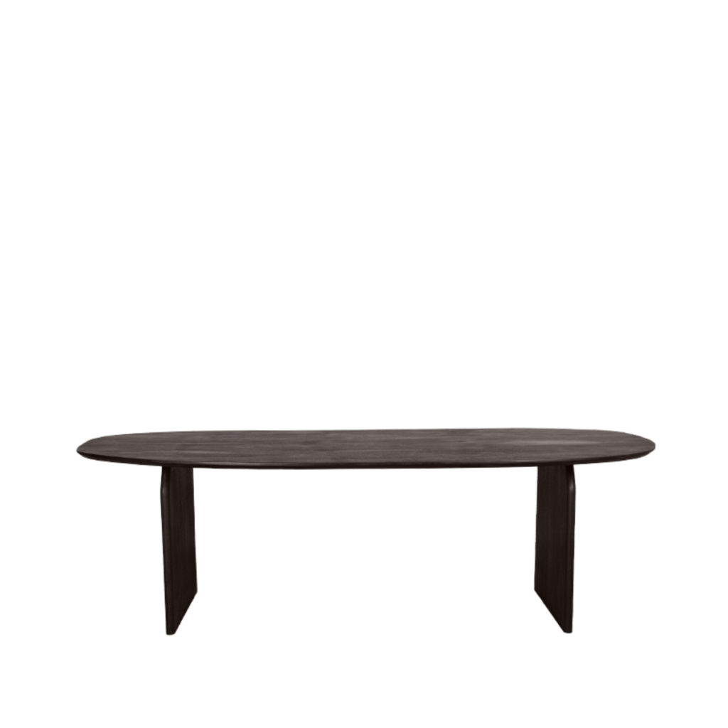 LABEL51 Eetkamertafel Cooper - Espresso - Mangohout - 250x110 cm