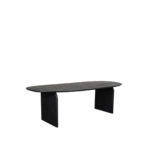LABEL51 Eetkamertafel Cooper - Zwart - Mangohout - 210x110 cm