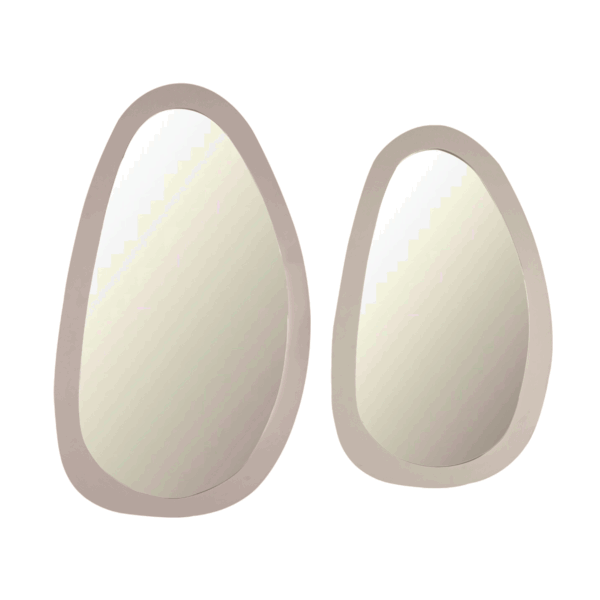 Spiegel Lou | 60 cm | Zand - Afbeelding 3