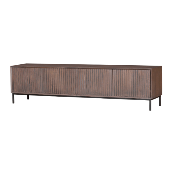 Tv meubel Madison Walnoot | 210 cm - Afbeelding 3