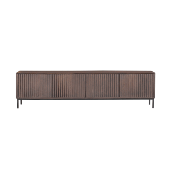 Tv meubel Madison Walnoot | 210 cm - Afbeelding 4