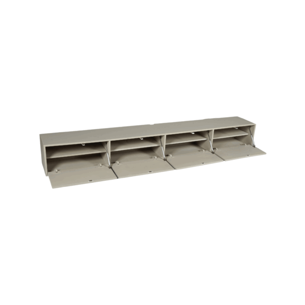 Zwevend tv-meubel Vision Sand | 240 cm - Afbeelding 6