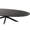 Eettafel Brandy Black | 300 cm | Ovaal - Afbeelding 7