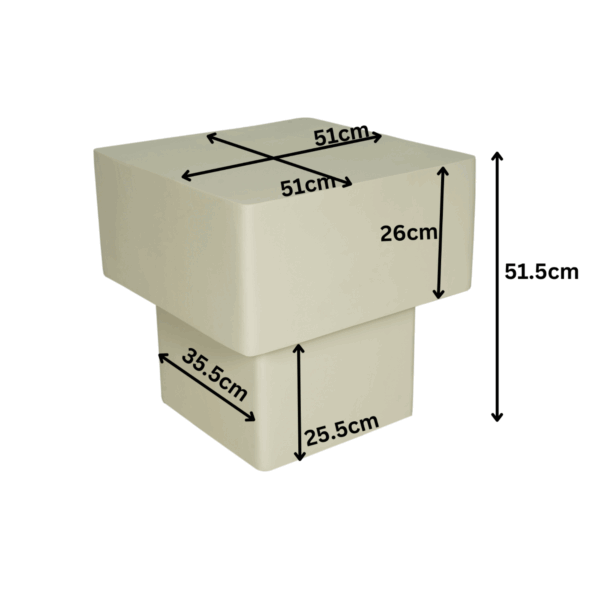 Salontafel Saya | 50 cm - Afbeelding 8