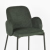 D-MAXX Barkruk Jari - Army green - Ribcord - Zithoogte 65 - Afbeelding 6