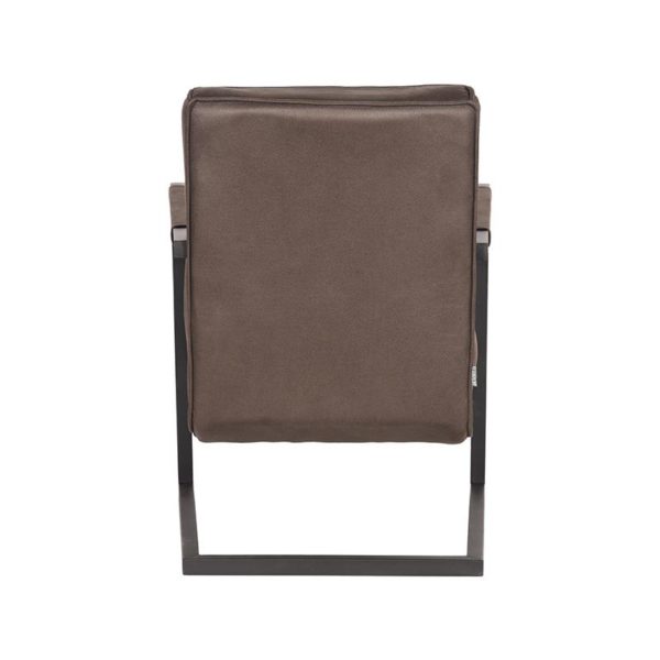 D-MAXX Fauteuil Denmark - Antraciet - Microfiber - Afbeelding 4