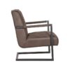 D-MAXX Fauteuil Denmark - Antraciet - Microfiber - Afbeelding 3