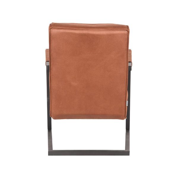 D-MAXX Fauteuil Denmark - Cognac - Microfiber - Afbeelding 3