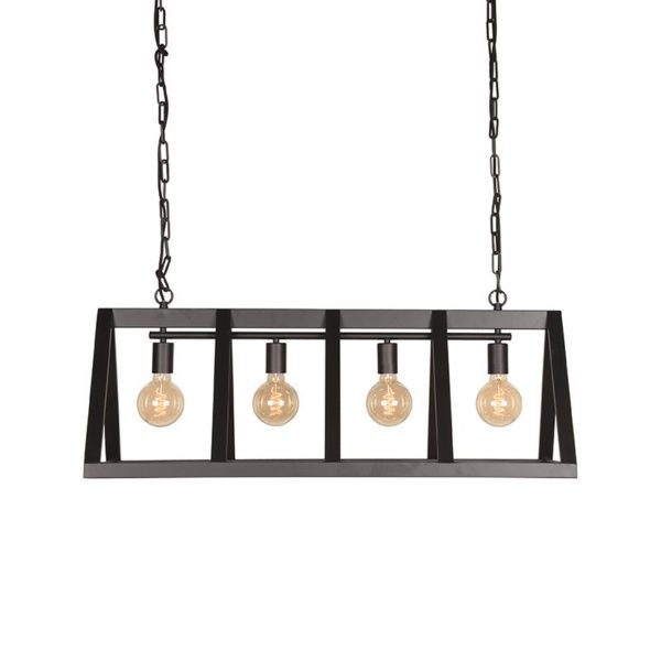 LABEL51 Hanglamp Roof - Zwart - Metaal - Afbeelding 2