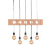 LABEL51 Hanglamp Timber - Zwart - Metaal - Afbeelding 2
