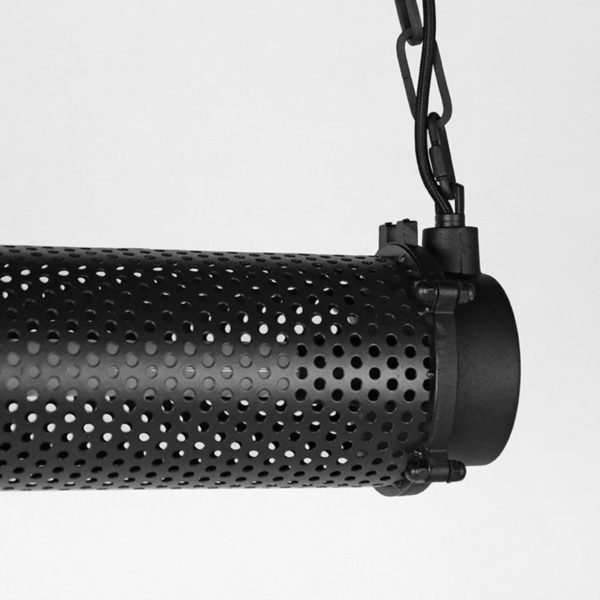 LABEL51 Hanglamp Tube - Zwart - Metaal - Afbeelding 5