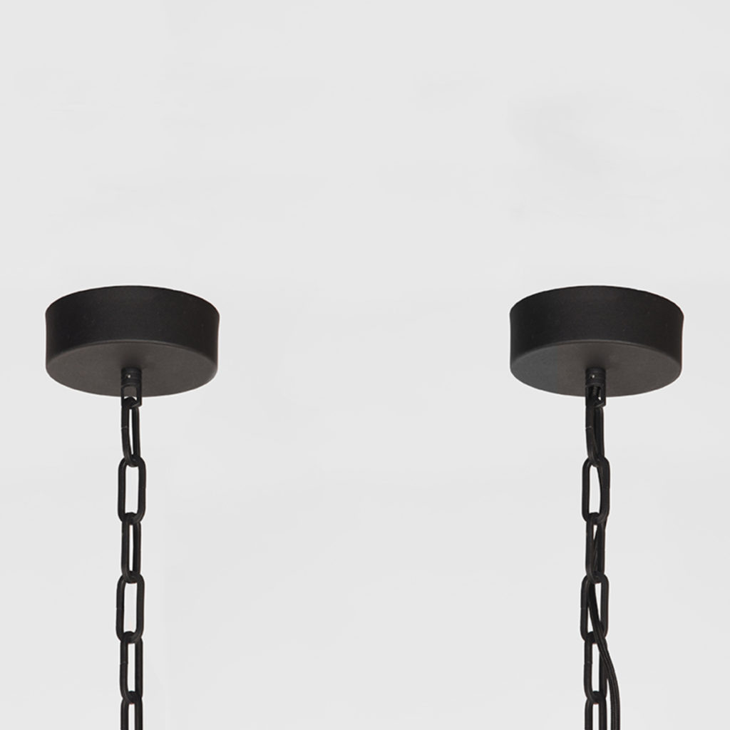 LABEL51 Hanglamp Tube - Zwart - Metaal - Afbeelding 6