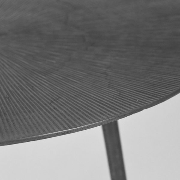 LABEL51 Salontafel Nobby - Antiek ash - Metaal - 60 cm - Afbeelding 3