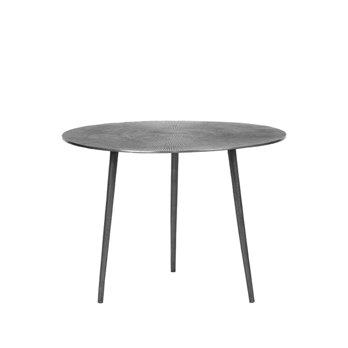 Het Steigerhouthuis LABEL51 Salontafel Nobby - Antiek ash - Metaal - 60 cm