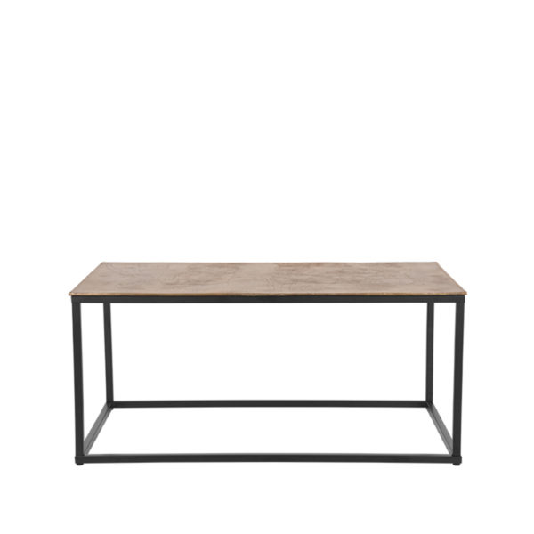 D-MAXX Salontafel Pride - Antiek goud - Metaal - 100 cm - Afbeelding 2