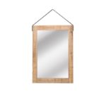 LABEL51 Spiegel - Naturel - Mangohout - 60x85 cm
