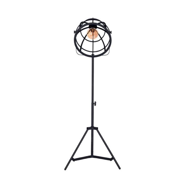 LABEL51 Vloerlamp Fuse - Zwart - Metaal - Afbeelding 3
