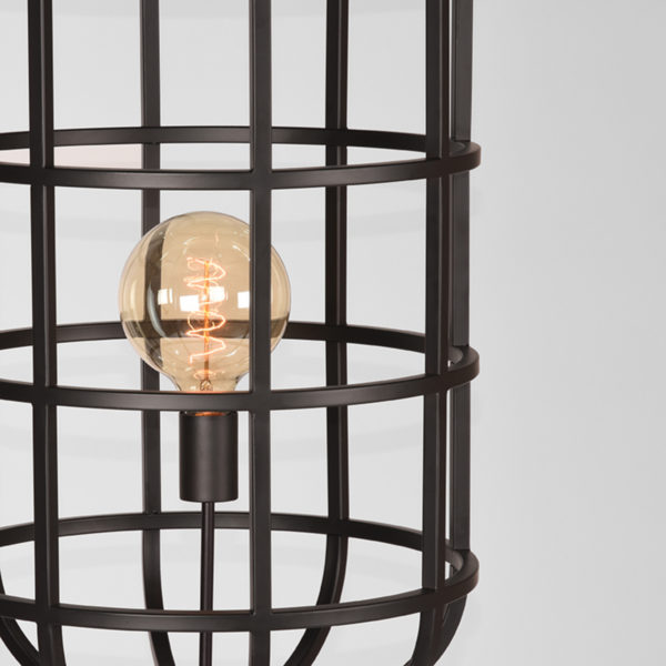 LABEL51 Vloerlamp Twine - Zwart - Metaal - Afbeelding 3