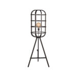 LABEL51 Vloerlamp Twine - Zwart - Metaal