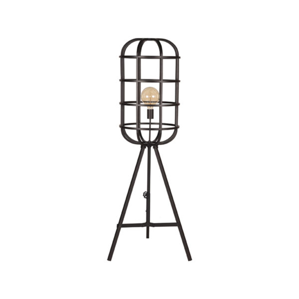 LABEL51 Vloerlamp Twine - Zwart - Metaal - Afbeelding 2
