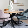 Eetkamerstoel Fox Naturel 07 - Vintage Velvet - Afbeelding 5
