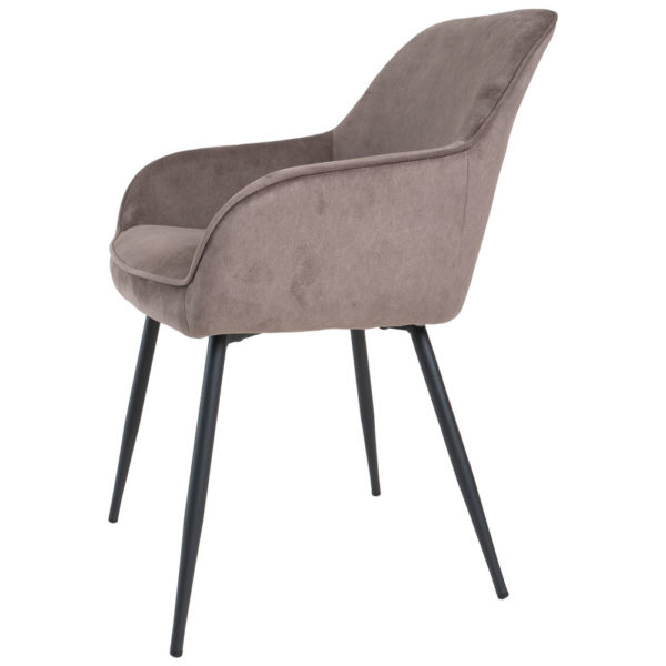Eetkamerstoel Fenna - Ramses - Taupe - Afbeelding 2