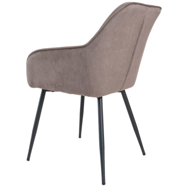 Eetkamerstoel Fenna - Ramses - Taupe - Afbeelding 3