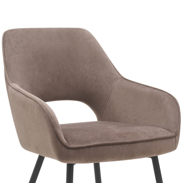 Eetkamerstoel Gina - Ramses - Taupe - Afbeelding 2