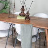 Eettafel James Bruin 200 x 100 cm - Afbeelding 3
