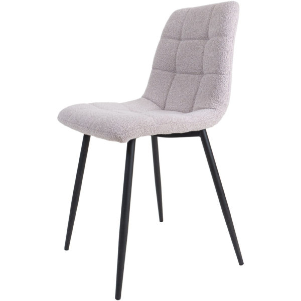 Eetkamerstoel Jenna - Bouclé - Naturel - Afbeelding 2