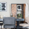 Eetkamerstoel Brooks - Grey - Teddy - Afbeelding 4