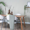 Eettafel James Bruin 200 x 100 cm - Afbeelding 2