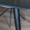Eettafel James Zwart 180 x 90 cm - Afbeelding 3