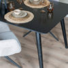 Eettafel James Zwart 180 x 90 cm - Afbeelding 5